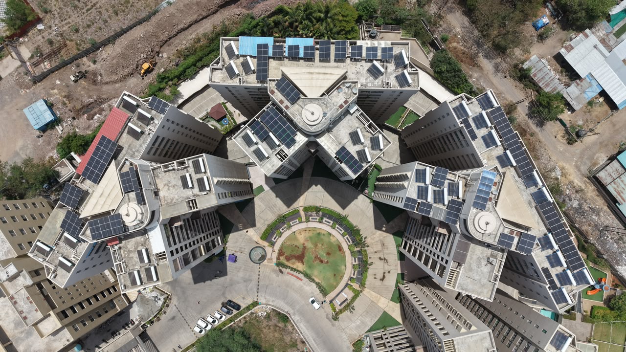 Solar Installation Vertical Oriana Residential Society Solar Installation Vertical Oriana Residential Society